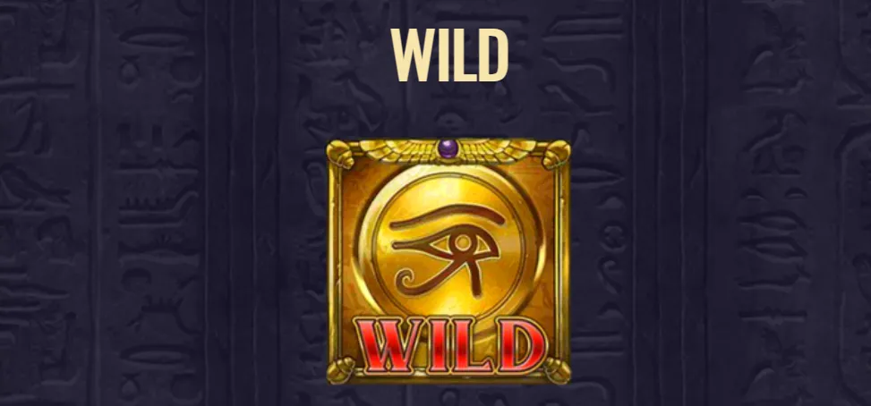 Doom of Dead Wild symbol: a golden Eye of Horus medallion